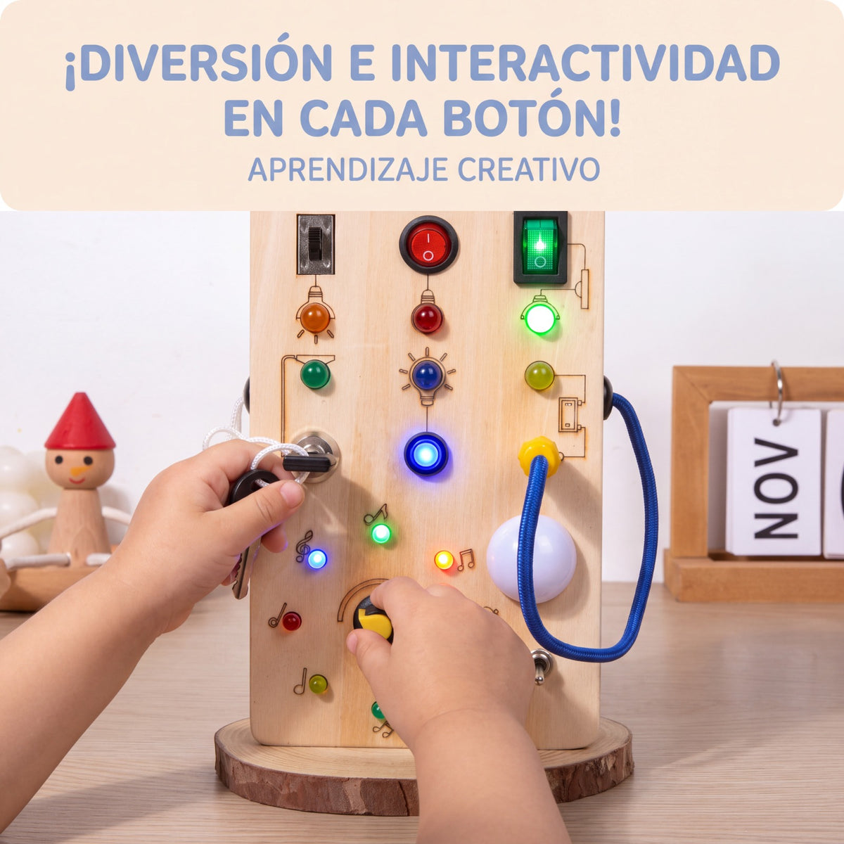 Moxerly Juguete interactivo para niños